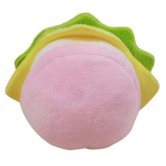 Sanrio Plush Burger Charm Clip Kidrobot Jacket Backpack Zipper Pull Key LALA - Picture 4 of 9